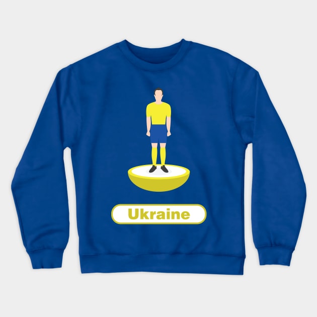 Ukraine Football Crewneck Sweatshirt by StarIconsFooty